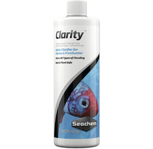 Wasserklärer Seachem Clarity 500 ml Wasserklärer für Süß-und Salzwasser, beseitigt chemische und partikuläre Eintrübungen