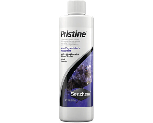 Wasseraufbereiter Seachem Pristine 250 ml natürliche Wasseraufbereitung mittels Bioaugmentation, verbessert Klarheit des Wassers und reduziert überschüssige Nährstoffe, für Süß- und Salzwasser geeignet