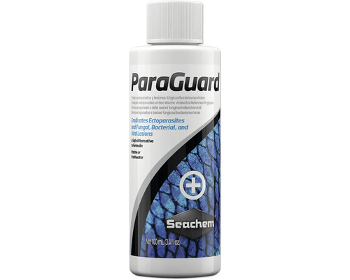 Heilmittel Seachem ParaGuard 100 ml bei Ektoparasiten, Pilz-, Bakterien- und Virenbefall