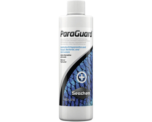 Heilmittel Seachem ParaGuard 250 ml bei Ektoparasiten, Pilz-, Bakterien- und Virenbefall