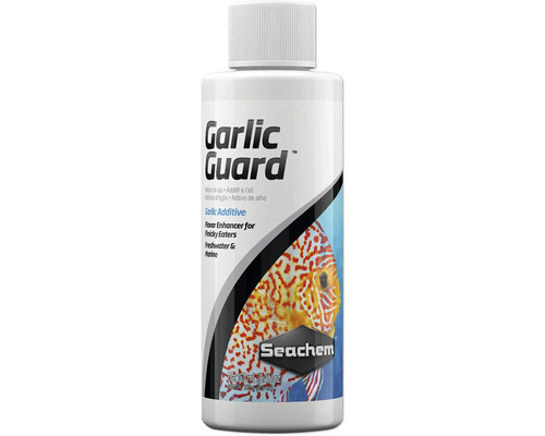 Futterzusatz Seachem GarlicGuard 100 ml fördert den Appetit, enthält Vitamin C