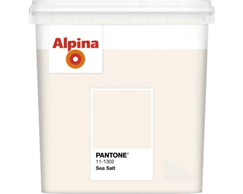 Alpina Farbeimer mit matter Wandfarbe, Inhalt 5 Liter