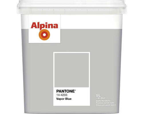 Eimer Alpina Innenfarbe, matte Wandfarbe, fuenf Liter
