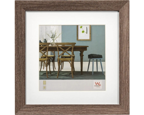 Bilderrahmen Holz Fiorito nussbaum 20x20 cm