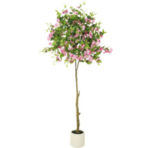 Künstlicher Bougainvillea Baum im Topf als Dekoration