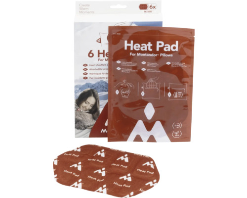 Montandor Wärmepflaster für Kissen, 6er-Pack