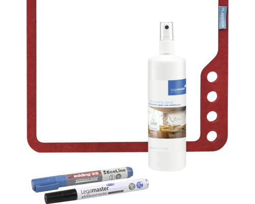 Legamaster Reinigungsset mit Whiteboard Spray und Whiteboard Markern