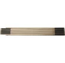 Zollstock aus Holz zusammengeklappt