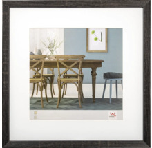 Bilderrahmen Holz Fiorito dunkelgrau 40x40 cm