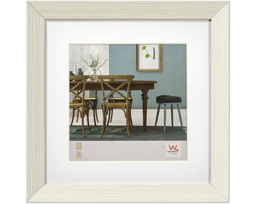 Bilderrahmen Holz Fiorito weiß 40x40 cm