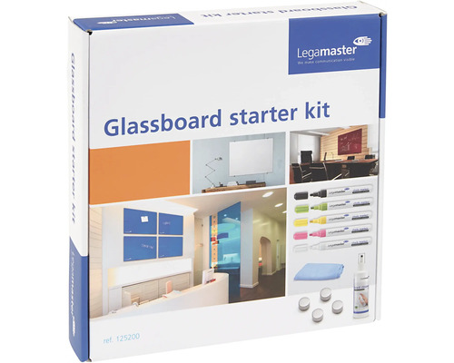 Legamaster Glasboard Starter Kit Verpackung