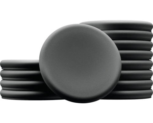 Stapel runde Betonplatten