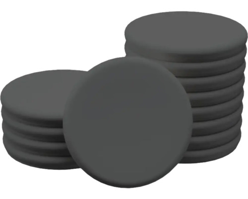 Stapel aus runden Unterlegscheiben