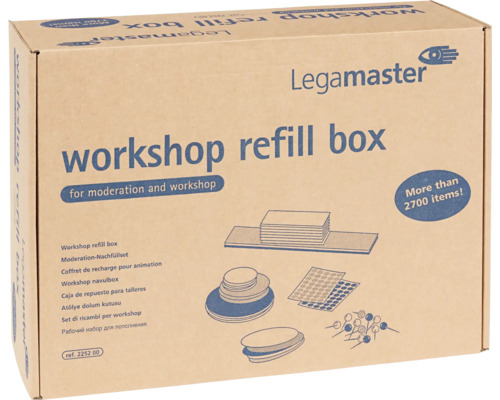 Legamaster Workshop Nachfüllbox mit über 2700 Artikeln