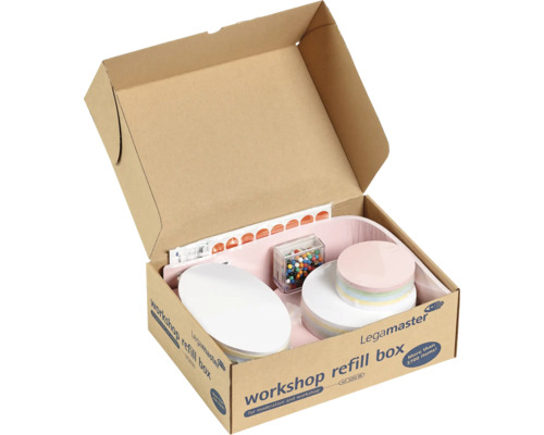 Legamaster Workshop Refill Box mit Moderationsmaterial