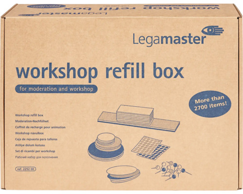 Legamaster Workshop Nachfüllbox für Moderation und Workshop