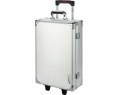 Aluminium Trolley Koffer mit Griff und Rollen