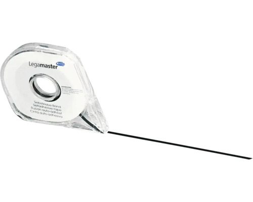 Aufteilungsband 2,5 mm x 16 m schwarz