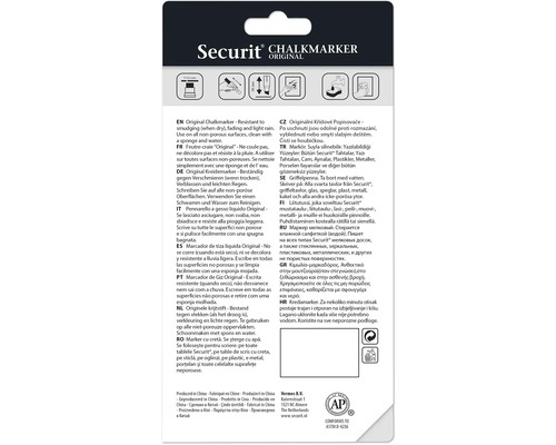 Securit Logo Kreidemarker Original Informationen