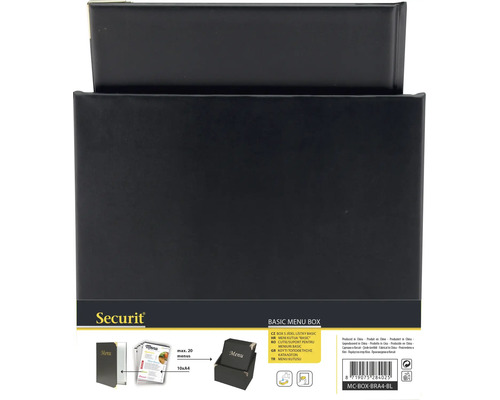 Securit Menübox Basic für Menükarten bis 10xA4
