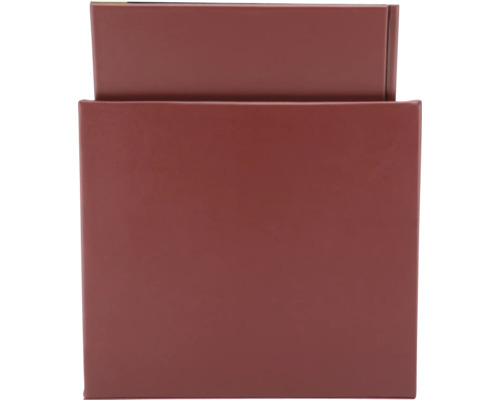 Braune Aufbewahrungsbox mit Deckel