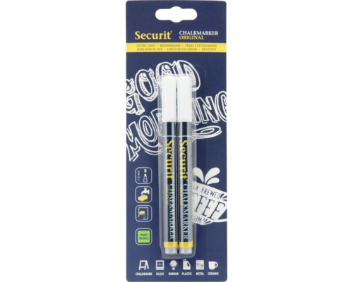 Securit Kreidemarker Original Doppelpackung