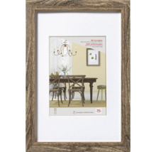 Bilderrahmen Holz Fiorito Kunstglas nussbaum 40x60 cm