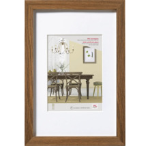 Bilderrahmen Holz Fiorito Kunstglas eiche dunkel 40x60 cm