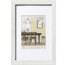 Bilderrahmen Holz Fiorito Kunstglas weiß 40x60 cm
