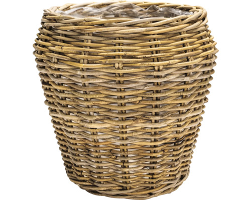 Pflanzgefäß aus Rattan