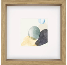 Quadratischer Bilderrahmen mit abstrakter Illustration