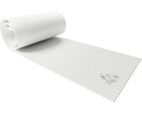 Antirutschmatte als Rolle mit Wasserperlen