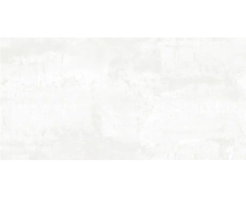 Feinsteinzeug Wand- und Bodenfliese Corten 30 cm x 60 cm x 1,05 cm blanco matt rektifiziert Helle Wandgestaltung mit weißer Farbe für Innenräume.