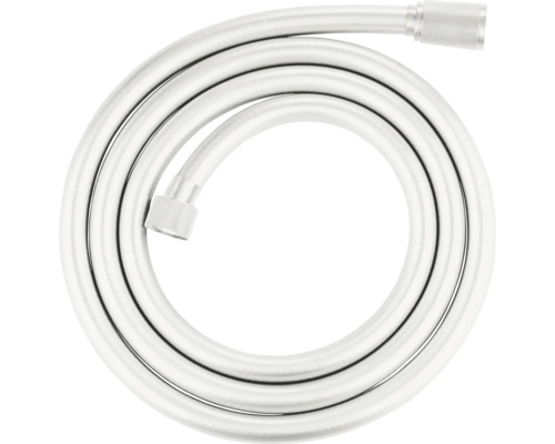 GROHE Brauseschlauch Kunststoff 1750 mm x 1/2" x 1/2" (DN15) supersteel 28388DC1 Brauseschlauch, spiralförmig aufgerollt mit Anschlussstücken