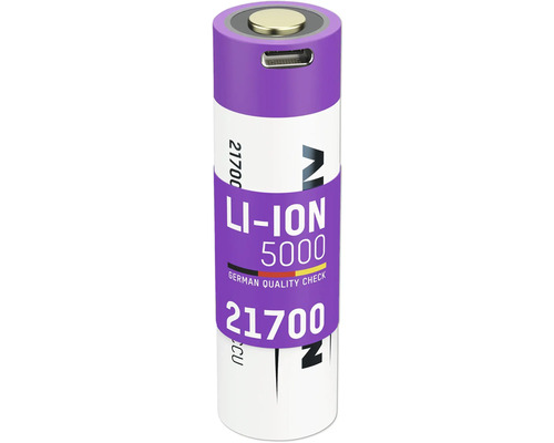 21700 Lithium-Ionen Akku mit 5000 mAh und German Quality Check