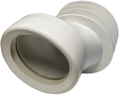 Kunststoff-Abflussrohrverbinder mit Muffe