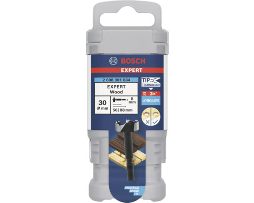 Bosch Expert Holzbohrer, 30 Millimeter Durchmesser