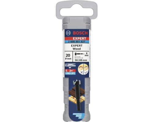 Bosch Expert Holzbohrer, 20 Millimeter Durchmesser