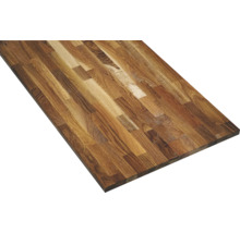 Arbeitsplatte Eiche geölt massiv B/C 1 Längskante gerundet, keilgezinkt 2400 x 635 x 27 mm (Zuschnitt online reservierbar)-thumb-1