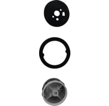 Herd-Ersatzteile im Detail: Abdeckung, Dichtung und Bedienknopf