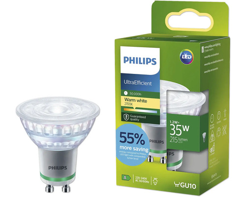 Philips LED-Lampe GU10 mit Verpackung