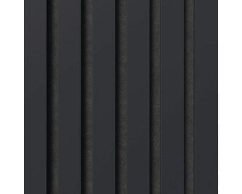 Dekorative Wandpaneele mit vertikalem Lamellendesign