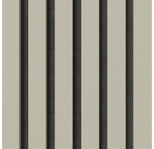 Wandpaneel mit Lamellenstruktur