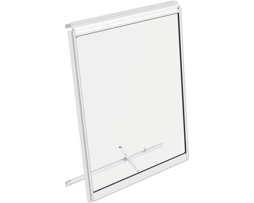 Magnetische Whiteboardtafel mit Rahmen und Ständer