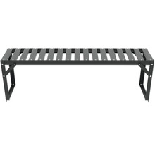 Klappbare Gartenbank aus Metall