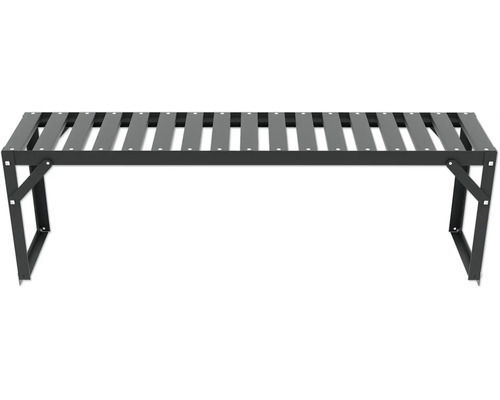 Klappbare Gartenbank aus Metall