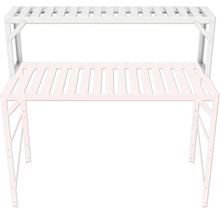 Tischaufsatz Vitavia für Aluminiumtisch, 121 x 28 x 39 cm