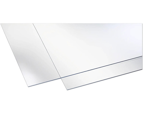 Polystyrolplatte 2,5x1000x2000 mm glatt klar Transparente Kunststoffplatten