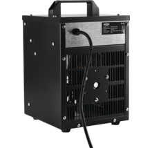 Pergart Elektroheizer mit einer Heizleistung von 25/1000/2000 Watt und einer Luftzirkulation von 120 Kubikmeter pro Stunde.