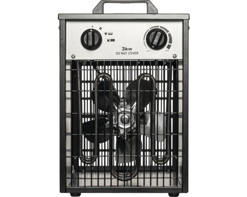 Elektrischer Heizlüfter mit 3 Kilowatt Leistung